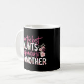 Mug Seuls Les Meilleurs Aunts Sont Promus À Godmère (Devant gauche)