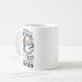 Mug Seuls Les Meilleurs Continuent De Faire Du Ski Dan (Devant gauche)