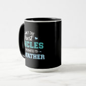 Mug Seuls les meilleurs oncles sont promus au parrain (Devant gauche)