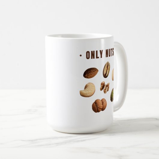 MUG SEULS LES NUTS (Devant droit)