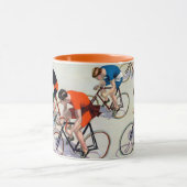 Mug Seven Bicyclists Racing, 1897 (Centre)