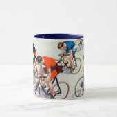 Mug Seven Bicyclists Racing, 1897 (Centre)