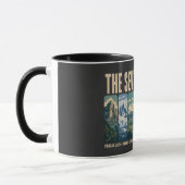 Mug Seven Summits Mountain Landmarks Illustration (Gauche)