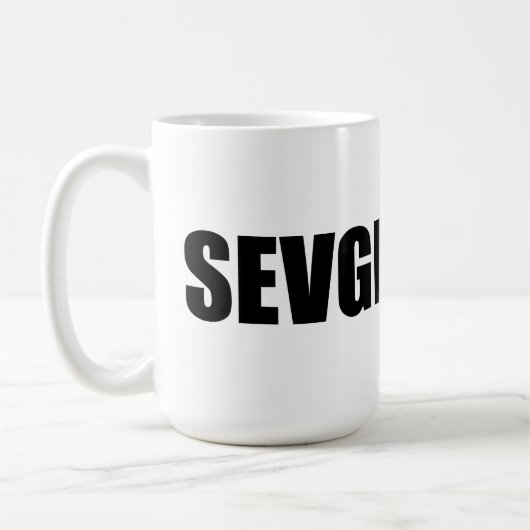 Mug Sevgi aime en azéri (Gauche)