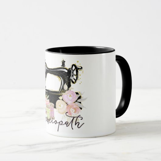 Mug Sewciopath/Couture (Devant droit)