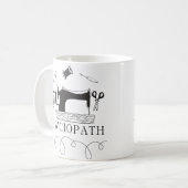 Mug Sewciopath Funny Sewing Lover Gift Idea  (Devant gauche)