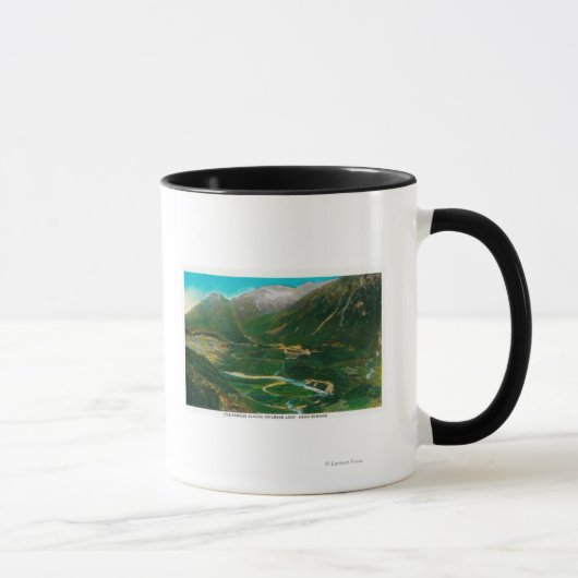 Mug Sewing, Alaska Area Famous Railroad Loop (Droite)