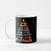 Mug Sewing Machine Christmas Tree Lights Santa Hat Xma (Gauche)