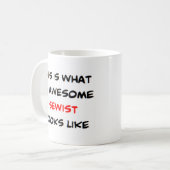 Mug sewist, génial (Devant gauche)