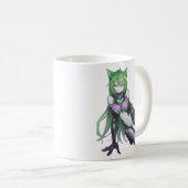 Mug Sexy Devilish Anime Catgirl (Devant droit)