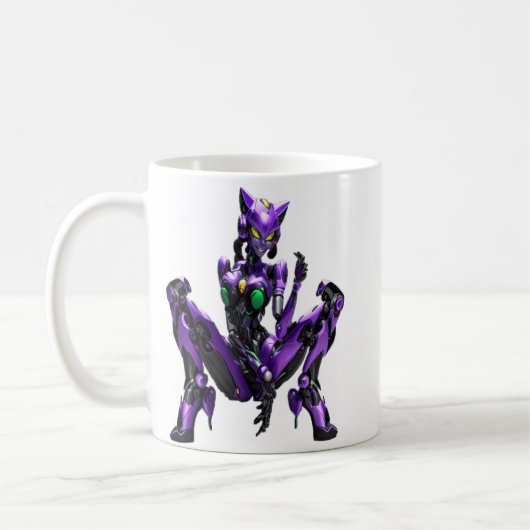 Mug Sexy évangélique catgirl android (Gauche)
