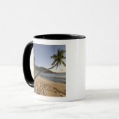 Mug Seychelles, île de Mahe, plage d'Anse Takamaka, (Devant gauche)