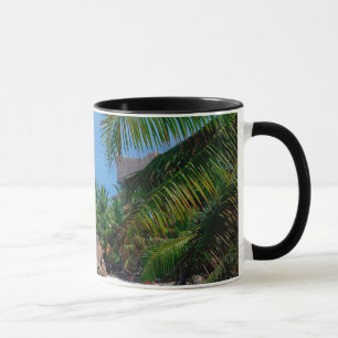 Mug Seychelles – Impression sur toile d'art tropical