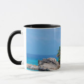Mug Seychelles – Impression sur toile d'art tropical (Gauche)