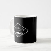 Mug Seychelles Paradise Travel Island Vacation Beach S (Devant gauche)