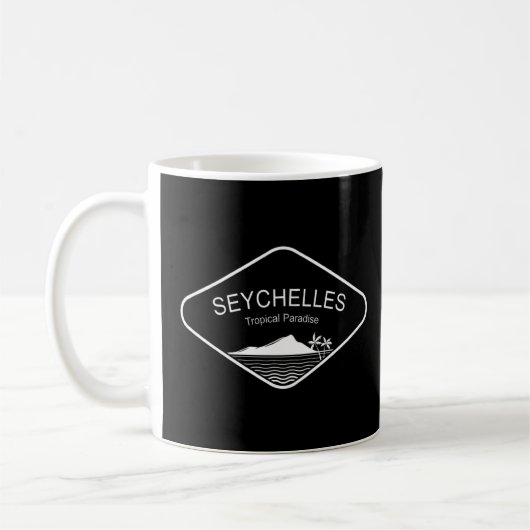 Mug Seychelles Paradise Travel Island Vacation Beach S (Gauche)