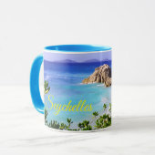 Mug Seychelles Tropical Island Beach (Devant gauche)