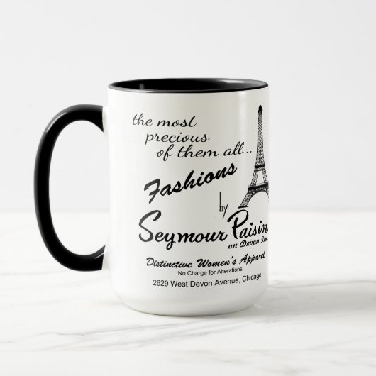 Mug Seymour Paisin sur Devon, Inc., Chicago, IL (Gauche)
