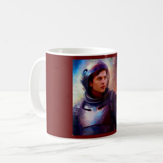 Mug SF Space Hero 4 (Devant gauche)
