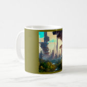 Mug SF - Ville sur la planète forestière 1 (Devant gauche)