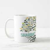 Mug Shabbat Shalom Arbre de Vie Ez Hachaim Juif (Gauche)