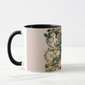 Mug Shabby Chic Rose Vins Floral Élégant (Gauche)