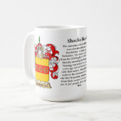 Mug Shackelford, l'origine, la signification et la (Devant gauche)