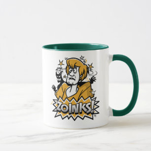 Mug Shaggy "Zoinks !" Graphique demi-ton