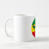 Mug Shaka Main Avec Couleurs Reggae (Gauche)