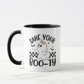 Mug Shake Your Boo-ty Funny Halloween (Gauche)