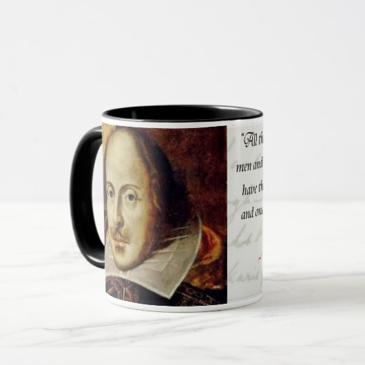 Mug shakespeare (Devant gauche)