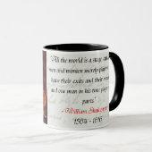 Mug shakespeare (Devant droit)