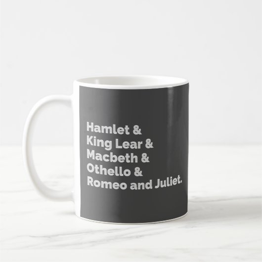Mug Shakespeare (Gauche)