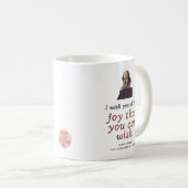 Mug Shakespeare Citation Cute Scholarly Joyeux anniver (Devant droit)