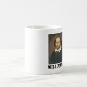 Mug Shakespeare Coffee Mugs, WILL POWER (Centre)