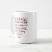 Mug Shakespeare Romeo et Juliet Citation (Devant gauche)