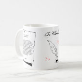 Mug Shakespeare Sonnet 126 (Devant gauche)