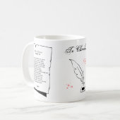Mug Shakespeare Sonnet 13 (Devant gauche)