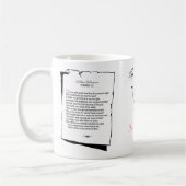 Mug Shakespeare Sonnet 150 (Gauche)