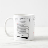Mug Shakespeare Sonnet 16 (Gauche)