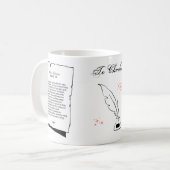 Mug Shakespeare Sonnet 19 (Devant gauche)
