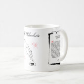 Mug Shakespeare Sonnet 43 (Devant droit)
