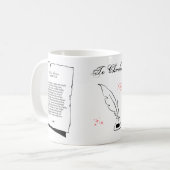 Mug Shakespeare Sonnet 44 (Devant gauche)