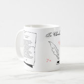 Mug Shakespeare Sonnet 90 (Devant gauche)