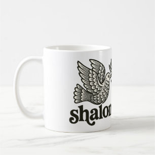 Mug Shalom Colombe Paix Terre