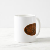 Mug Shalom en bois sculpté (Devant droit)