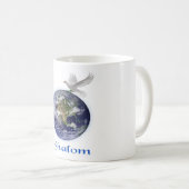 Mug Shalom Peace Dove (Devant droit)