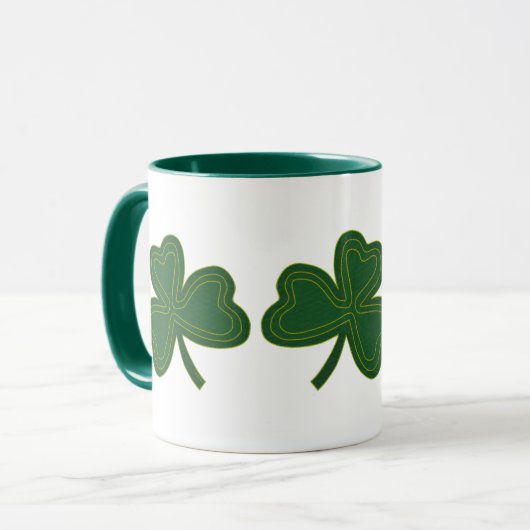 Mug shamrock (Devant gauche)