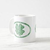 Mug Shamrock affligé (Devant gauche)