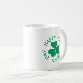 Mug Shamrock Bonne Saint Patrick (Devant droit)
